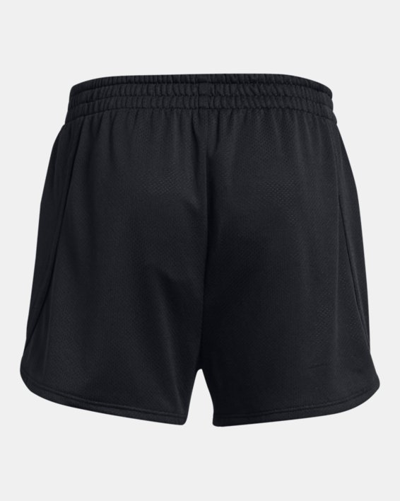 Girls' UA Tech™ Mesh Shorts in Black image number 1